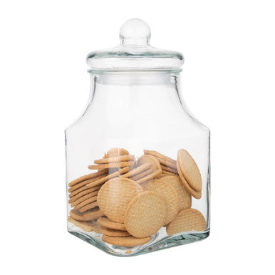 Olympia Square Biscotti Jar 3.4Ltr FD958
