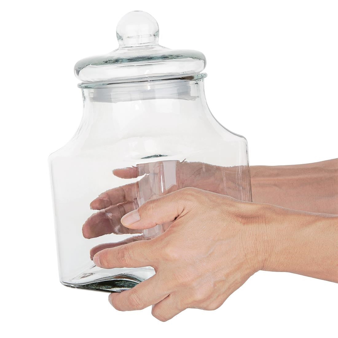 Olympia Square Biscotti Jar 2.9Ltr FD959