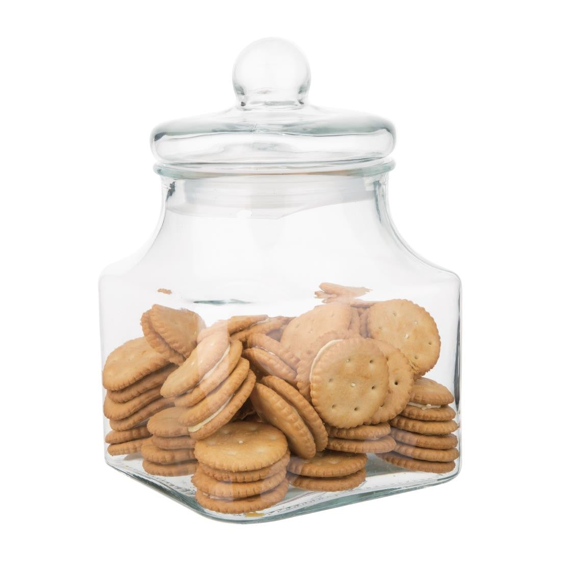 Olympia Square Biscotti Jar 2.4Ltr FD960