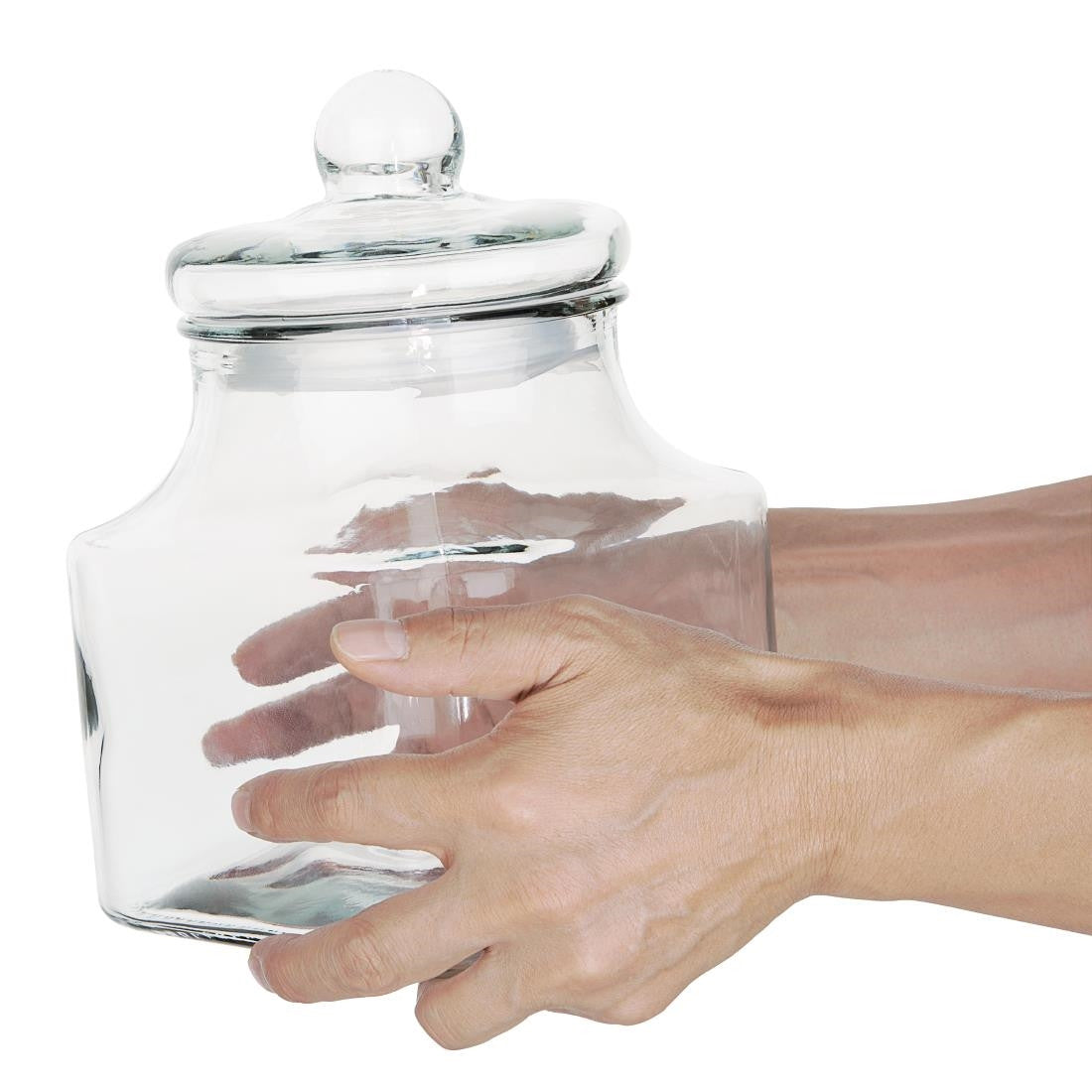 Olympia Square Biscotti Jar 2.4Ltr FD960