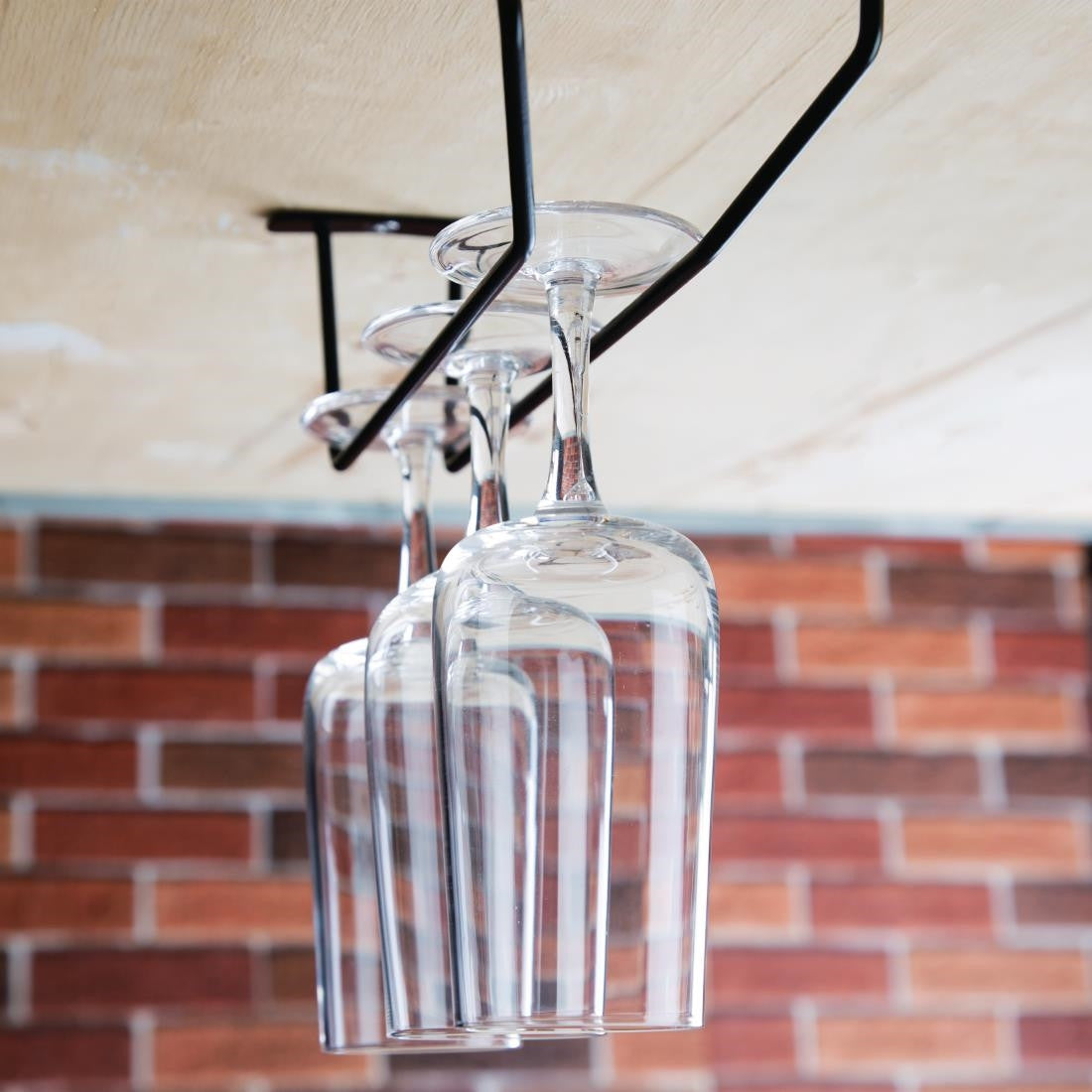 Olympia Wine Glass Rack Black 255mm FD987