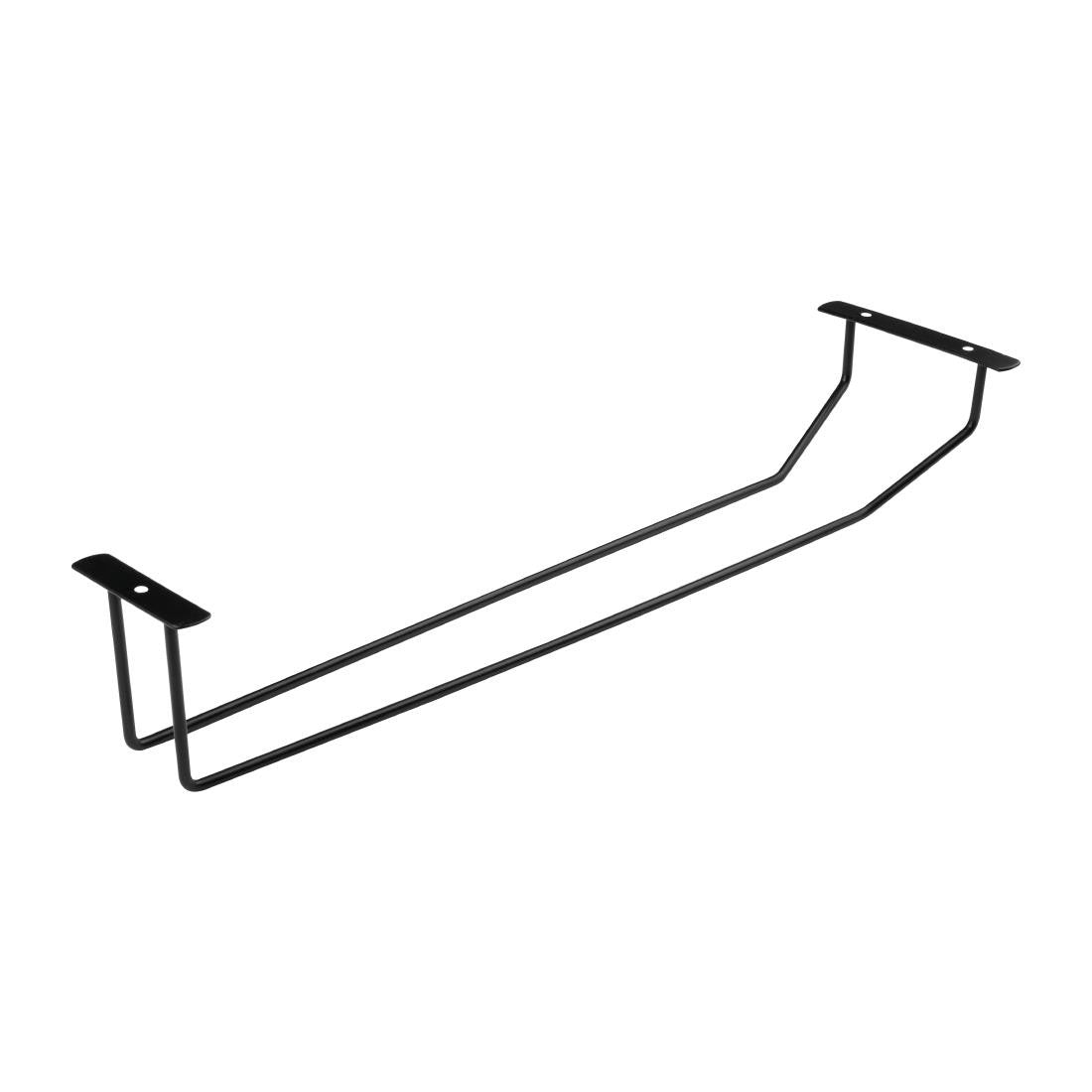 Olympia Wine Glass Rack Black 406mm FD988