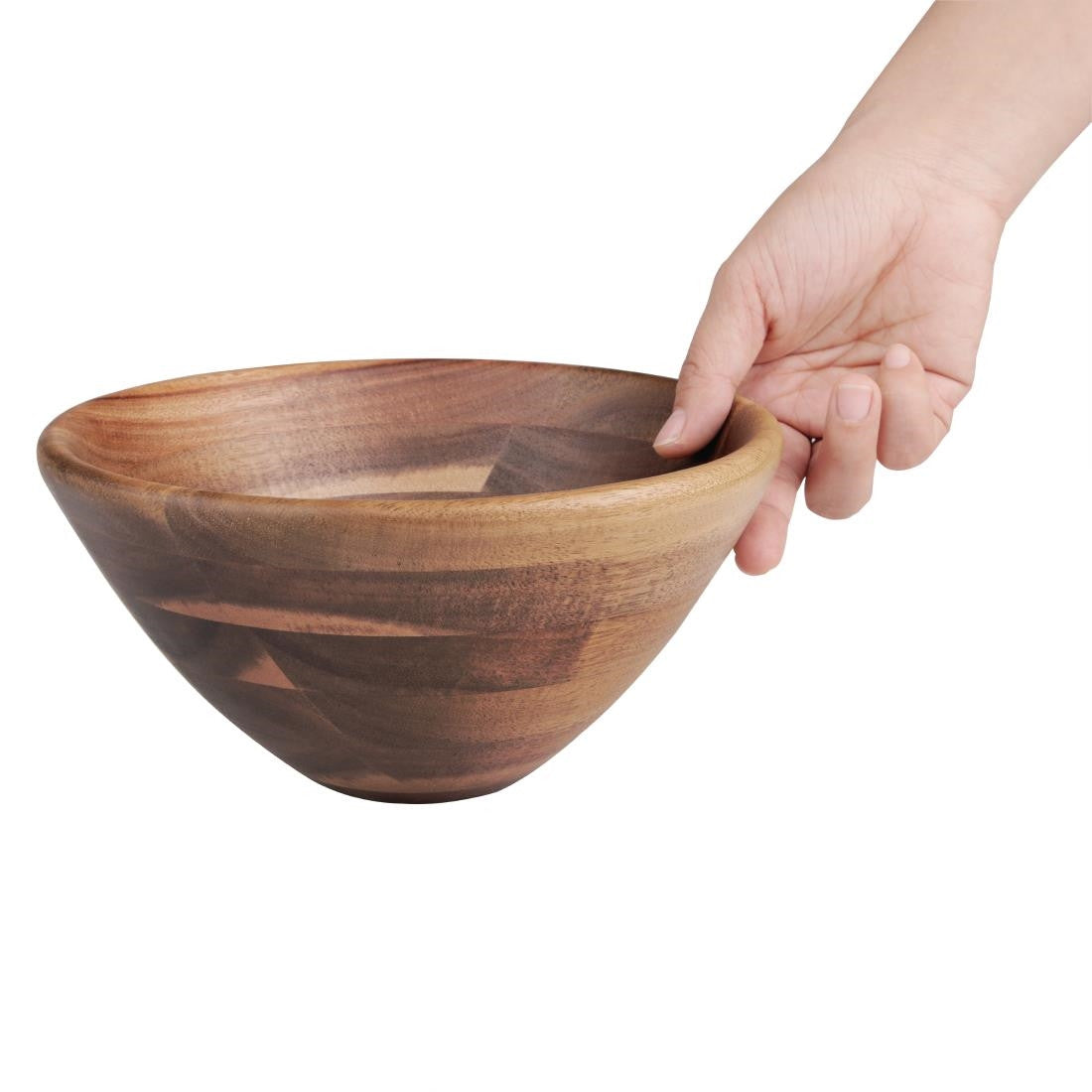 Olympia Acacia Bowl 203(Ø) x 100(H)mm FE157