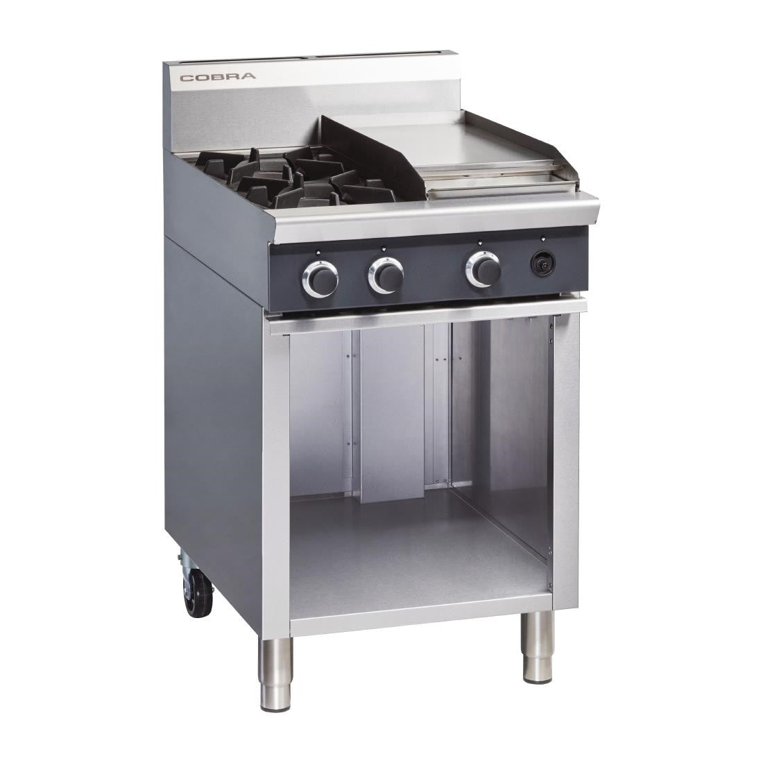 Cobra Natural Gas Range 2 Burner with Griddle C6CN FE670-N