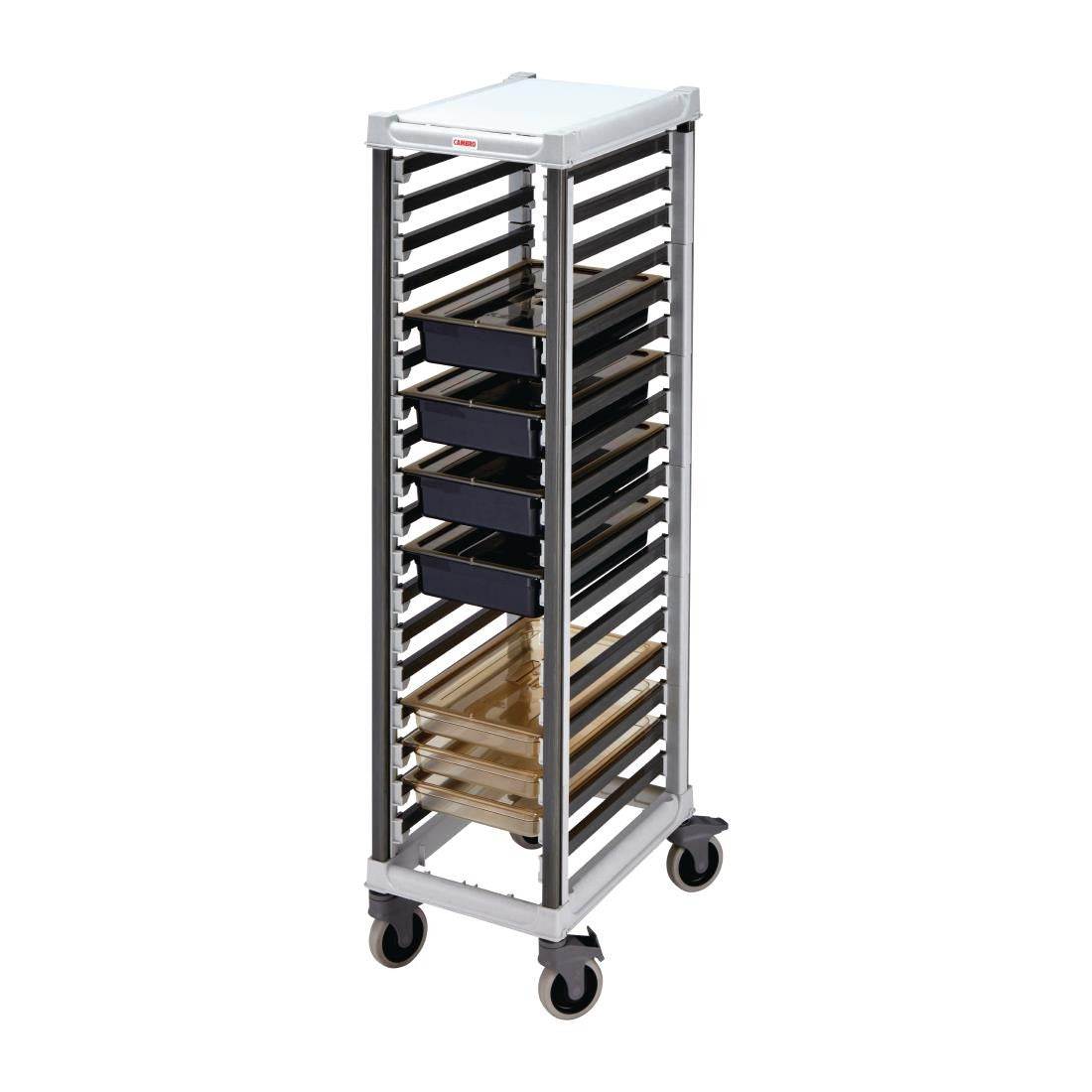 Cambro 1/1 Gastronorm Trolley 18 Tray Capacity Tall FP464