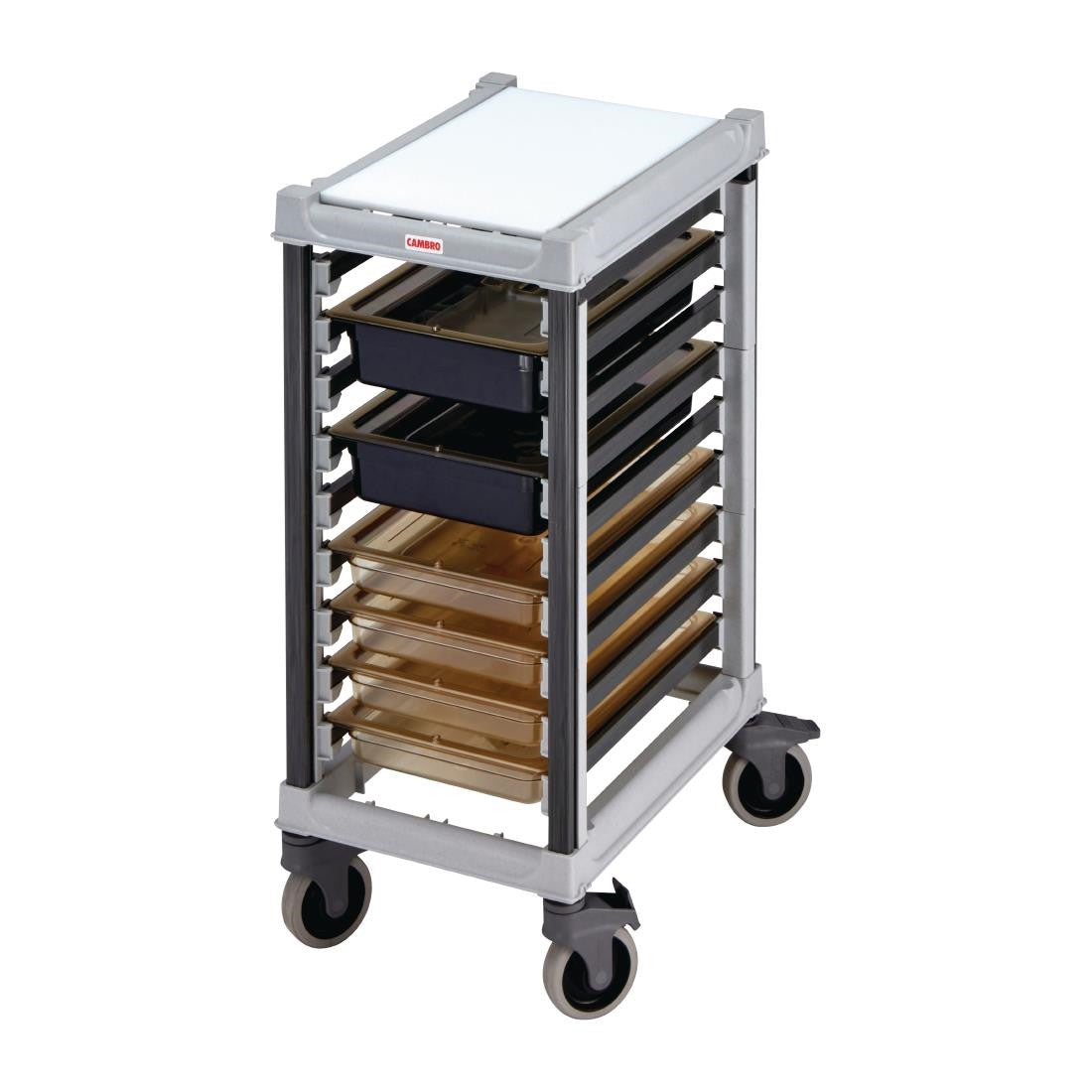 Cambro 1/1 Gastronorm Trolley 9 Tray Capacity Short FP466
