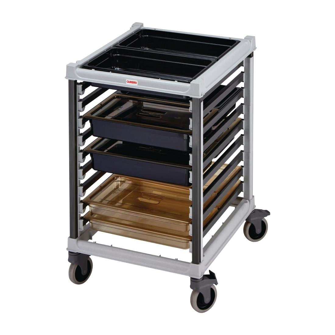 Cambro 2/1 Gastronorm Trolley 18 Tray Capacity Short FP468