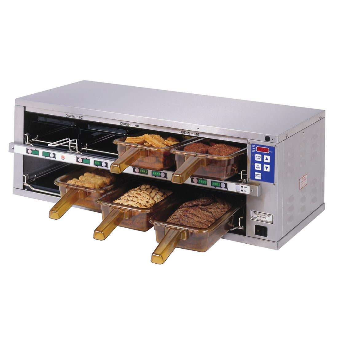 Prince Castle MenuTrak Dedicated Hot Holding Bin DHB2PT-33CGB FP569