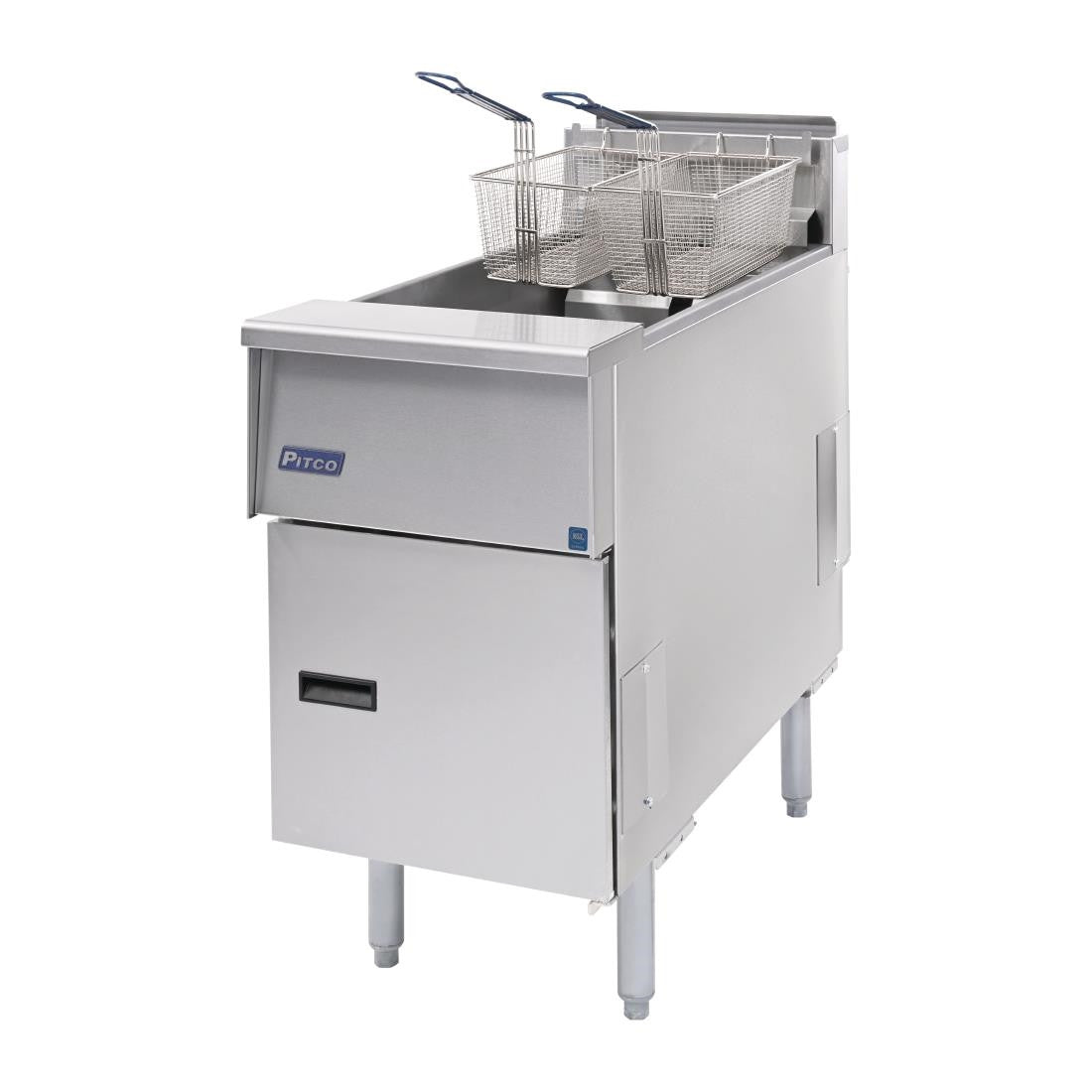 Pitco Single Tank Twin Basket Fryer SE14S-SSTC FP876