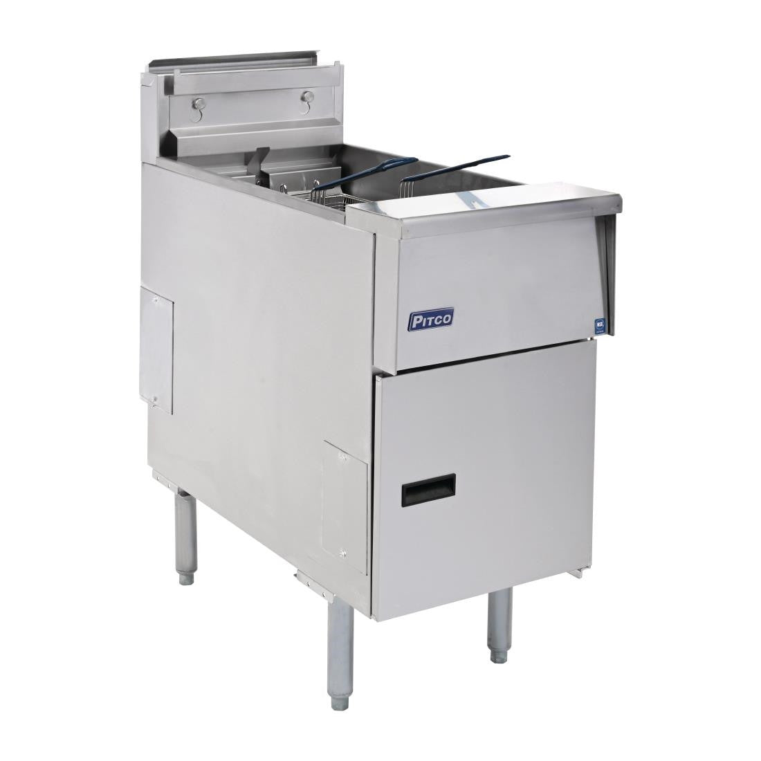 Pitco Single Tank Twin Basket Fryer SE14S-SSTC FP876