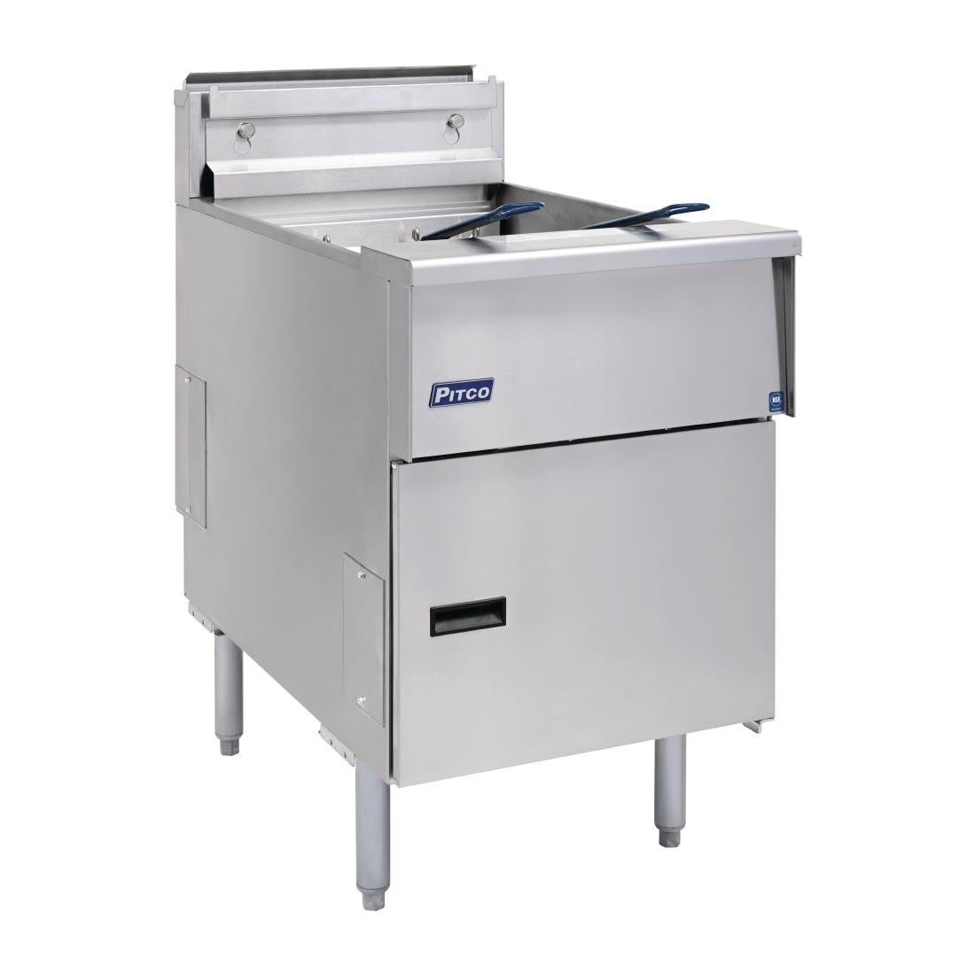 Pitco Single Tank Twin Basket Fryer SE18S-SSTC FP877