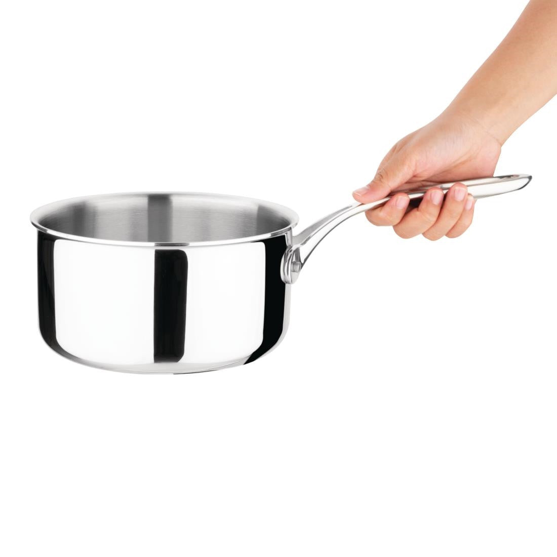 Vogue Tri-wall Saucepan St/St 180x95mm FS666