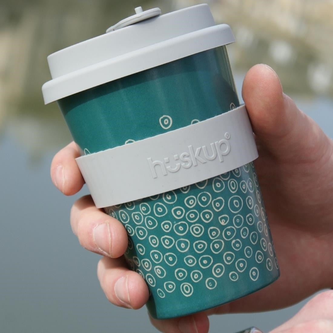 Huskup Barnacles Reusable Eco Coffee Cup 400ml FT137