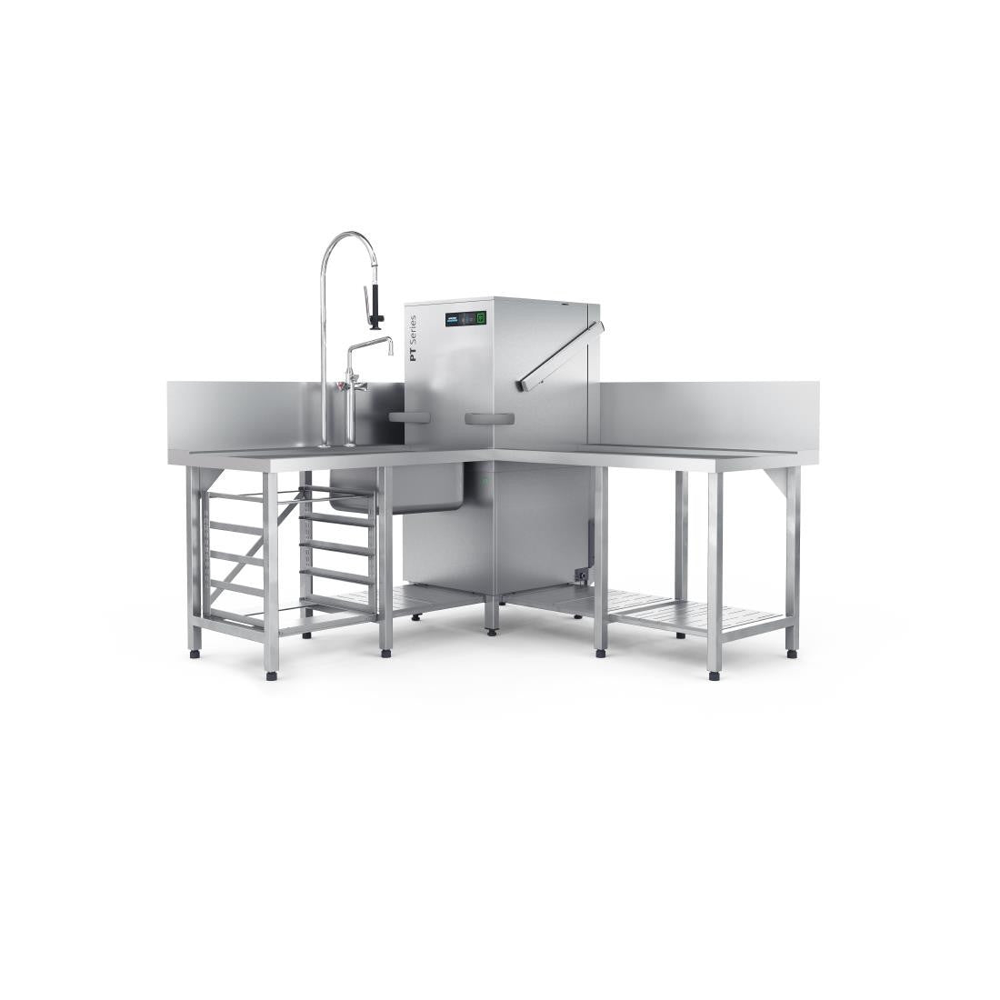 Winterhalter Pass Through Dishwasher PT-L with Water Softener FT530