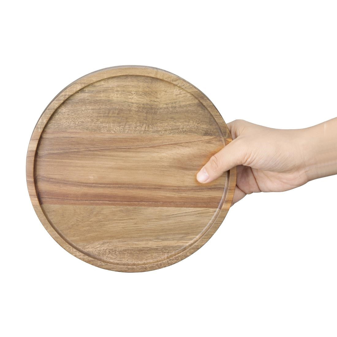 Olympia Acacia Round Plates 200(D)mm FT611