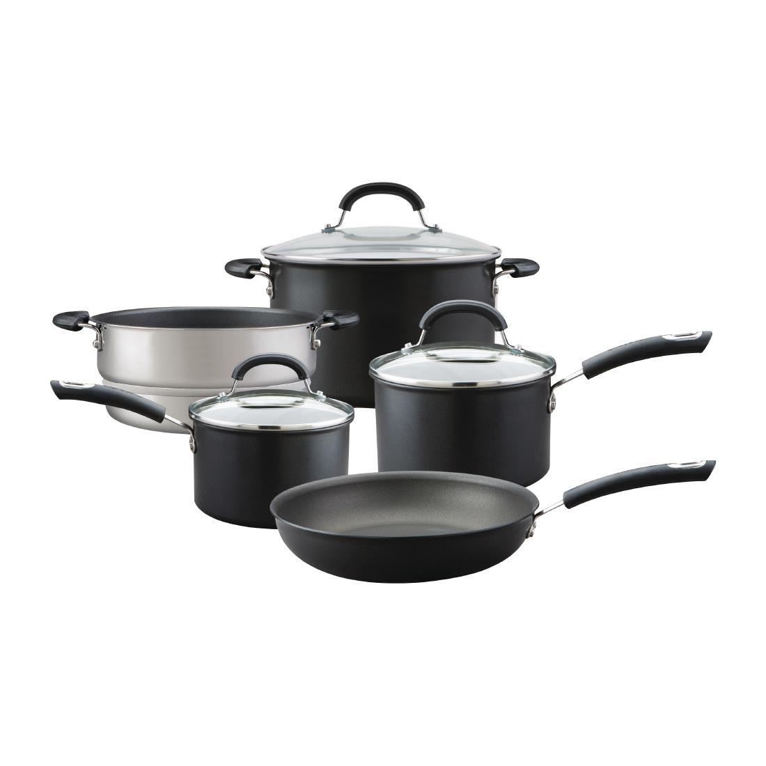 Circulon Total Hard Anodized 5 Piece Pan Set FT628