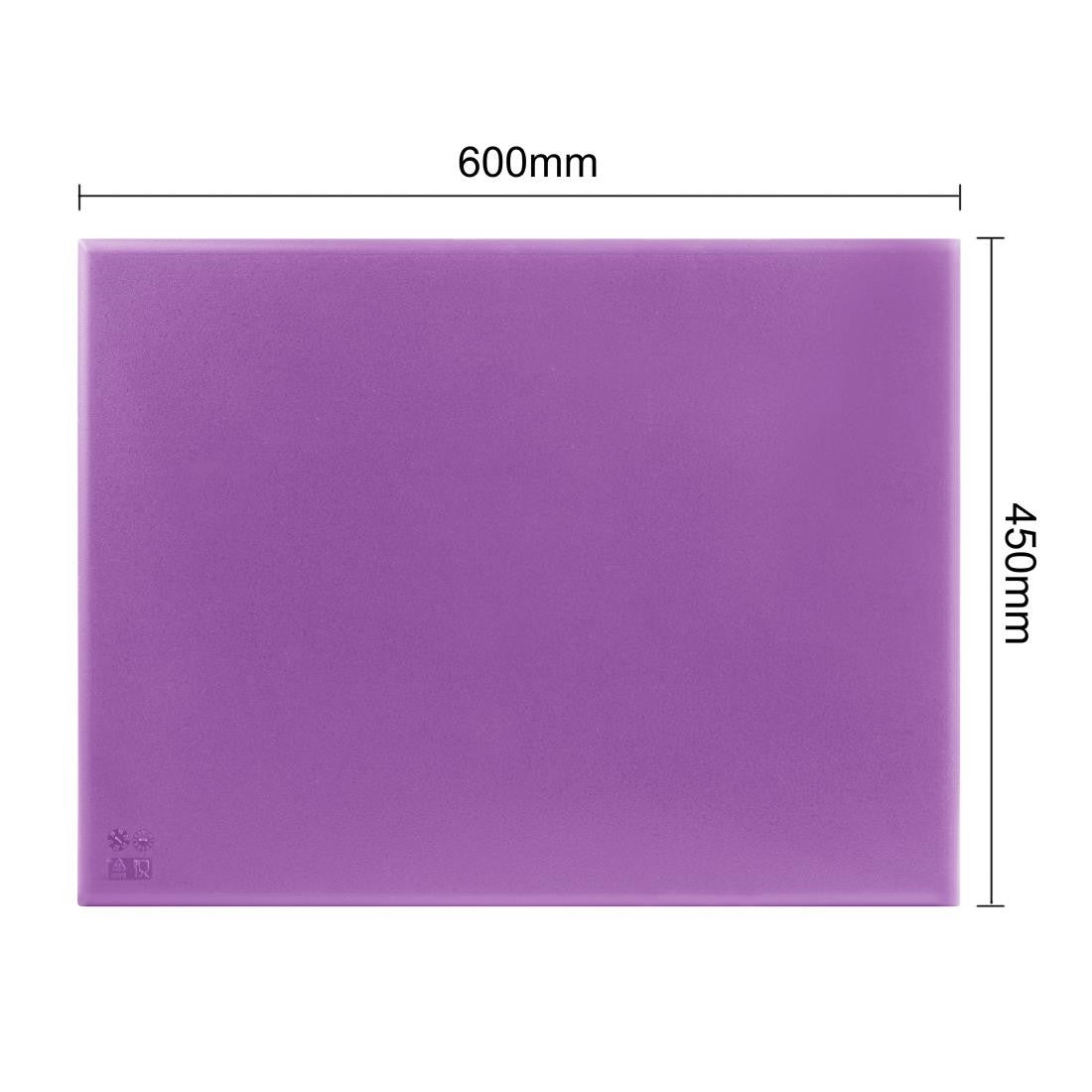 Hygiplas High Density Chopping Board Purple - 600x450x25mm FX104