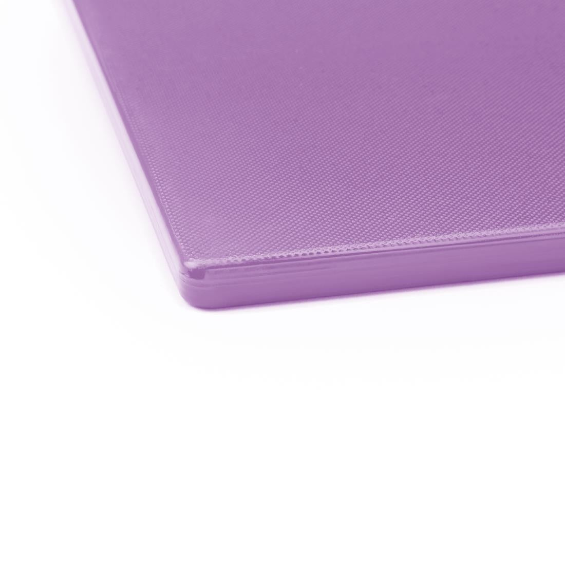 Hygiplas Low Density Chopping Board Purple - 600x450x10mm FX108
