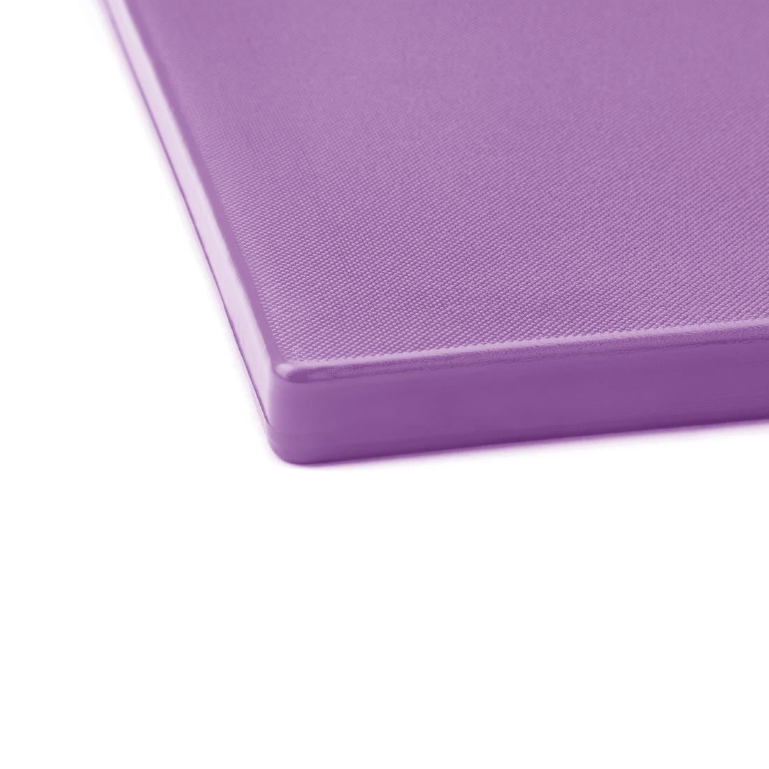 Hygiplas Low Density Chopping Board Purple - 600x450x20mm FX109