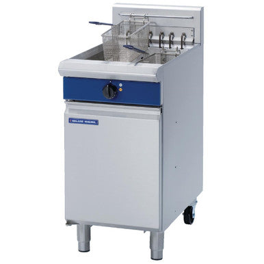 Blue Seal Single Tank Twin Basket Free Standing Electric Fryer E43 G285