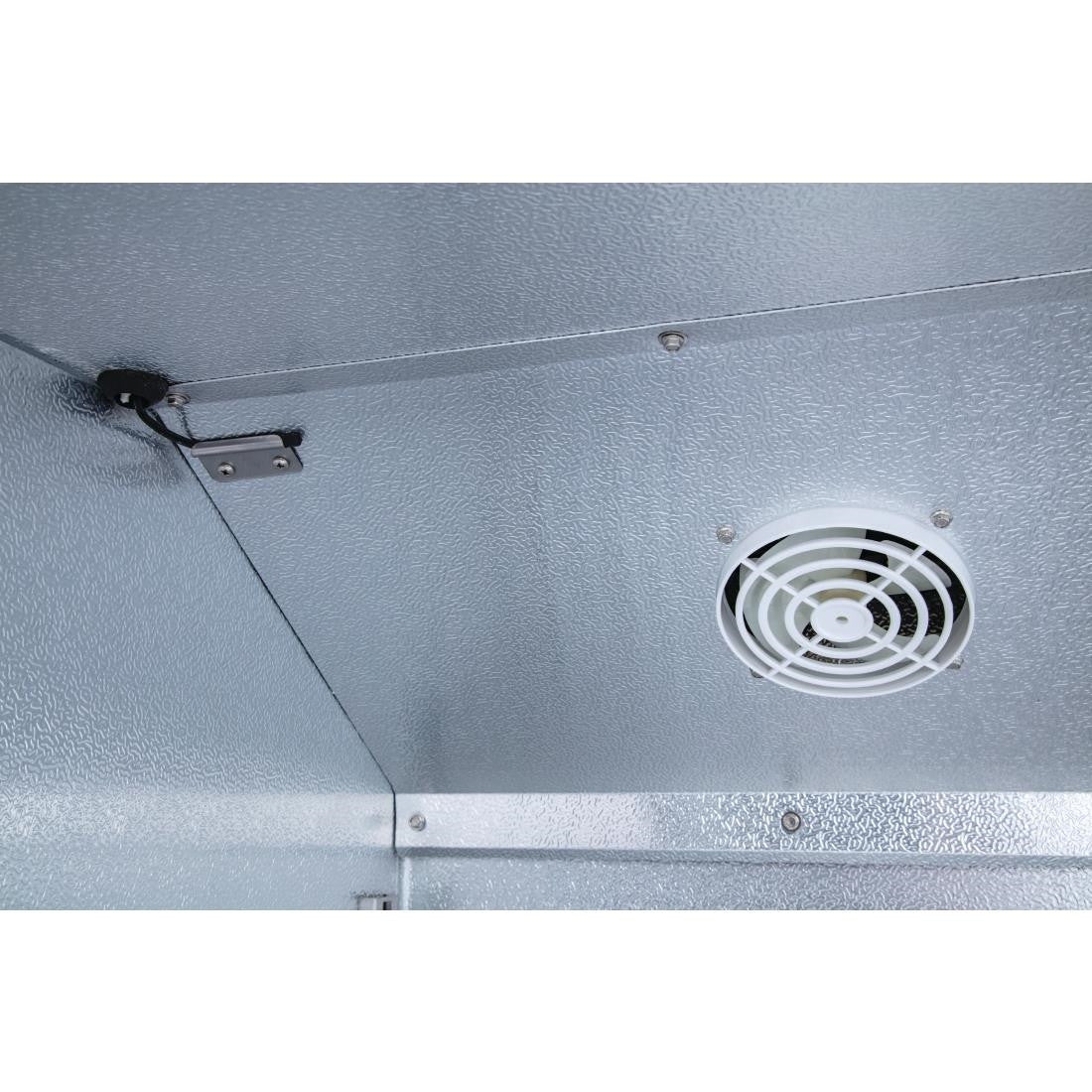 Polar G-Series Upright Double Door Freezer 1200Ltr G595