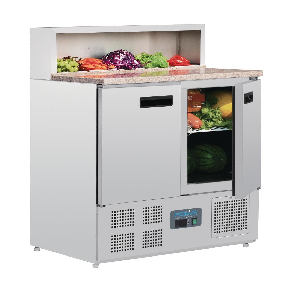Polar G-Series Pizza Prep Counter Fridge 288Ltr G603