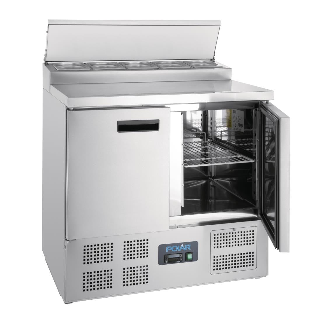 Polar G-Series Pizza Prep Counter Fridge 254Ltr G604
