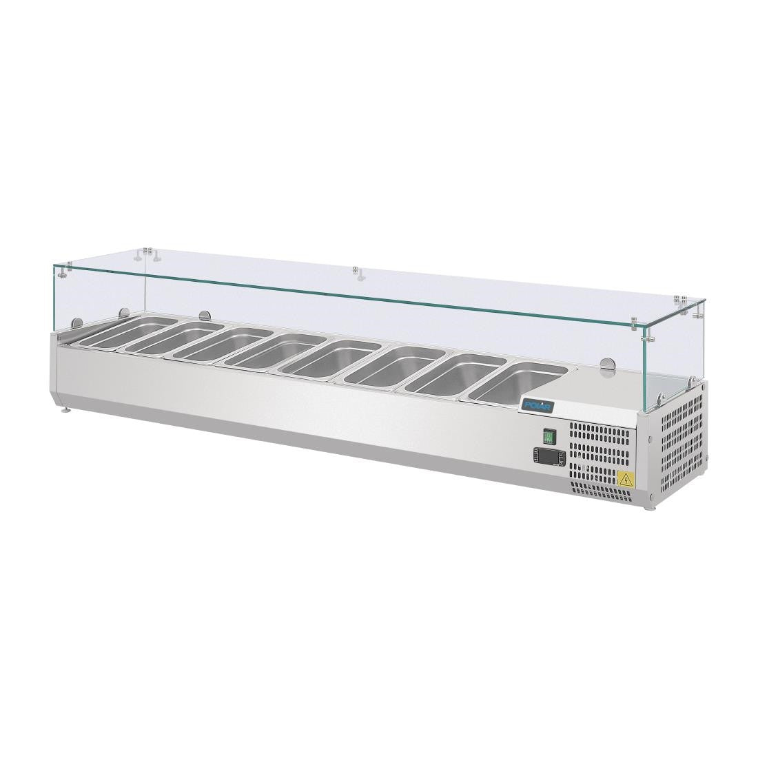 Polar G-Series Countertop Prep Fridge 8x 1/4GN G610