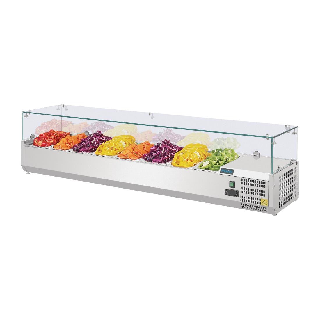 Polar G-Series Countertop Prep Fridge 8x 1/4GN G610