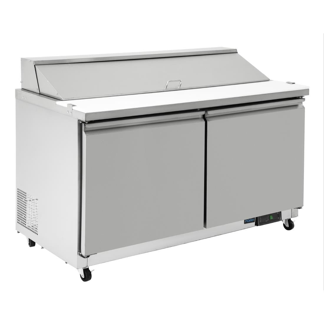 Polar U-Series Double Door Prep Counter Fridge 527Ltr GD883