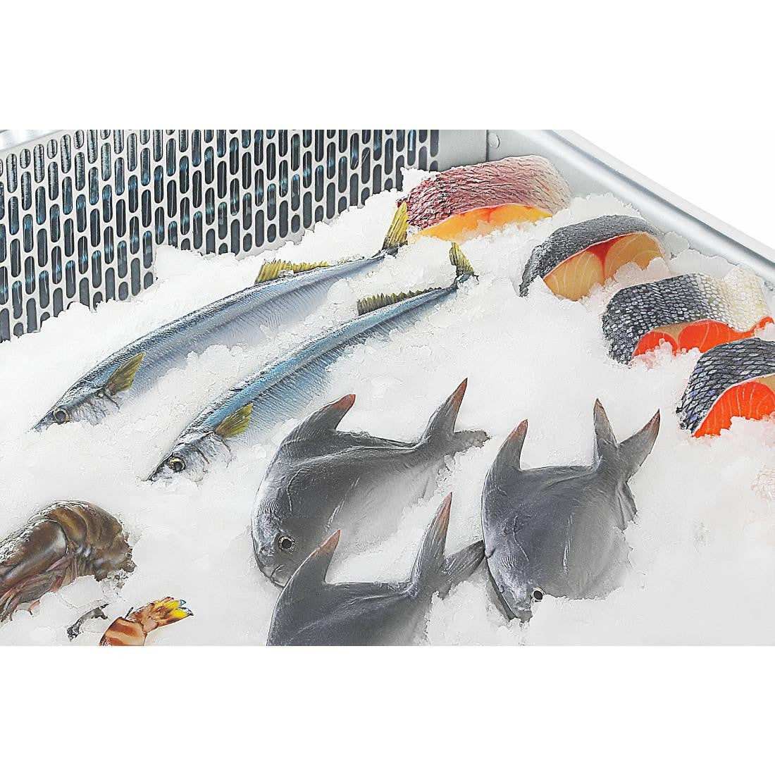 Polar G-Series Fish Display Serve Over Counter Fridge 175Ltr GE960