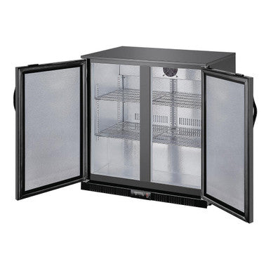 Polar G-series 850mm Double Door Back Bar Cooler Solid Door 198 Ltr GE998