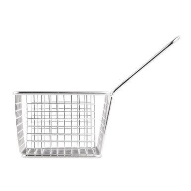 Olympia Chip basket Square with handle Large GG867