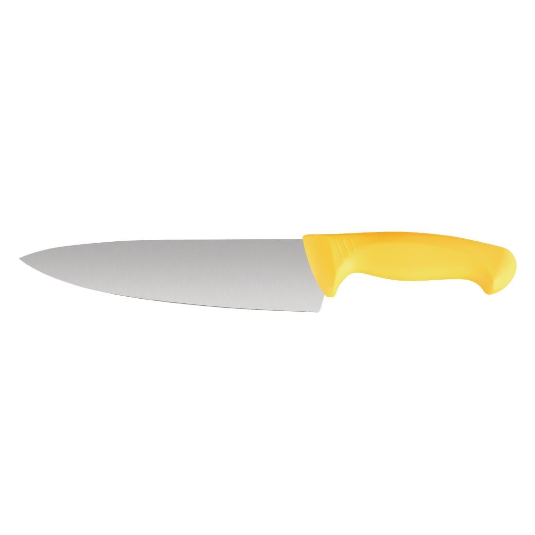 Vogue Yellow Handle 6 Piece Knife Set with Wallet S852