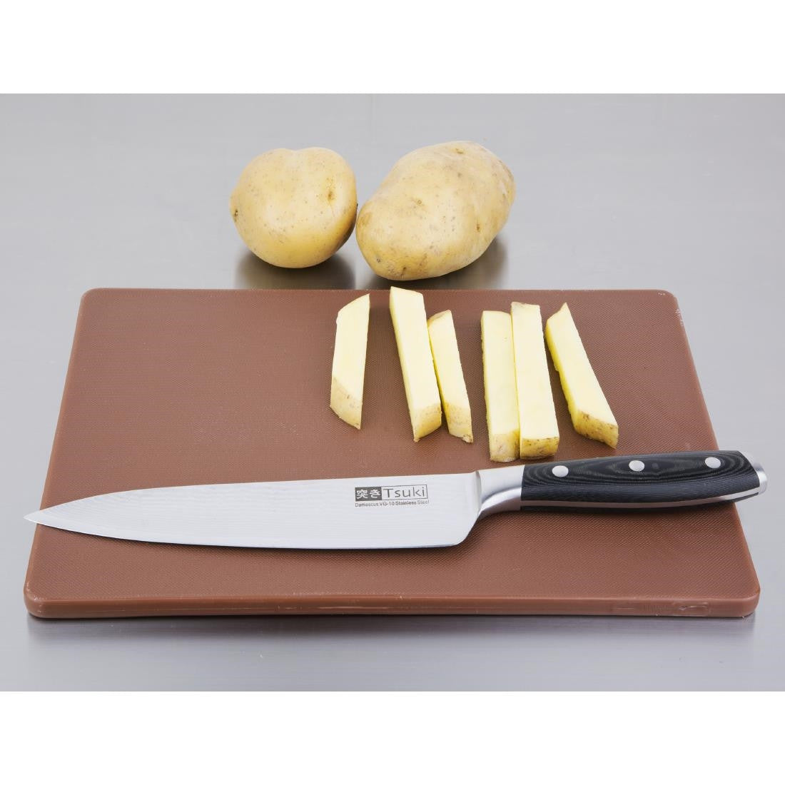 Hygiplas Low Density Brown Chopping Board Small GH792