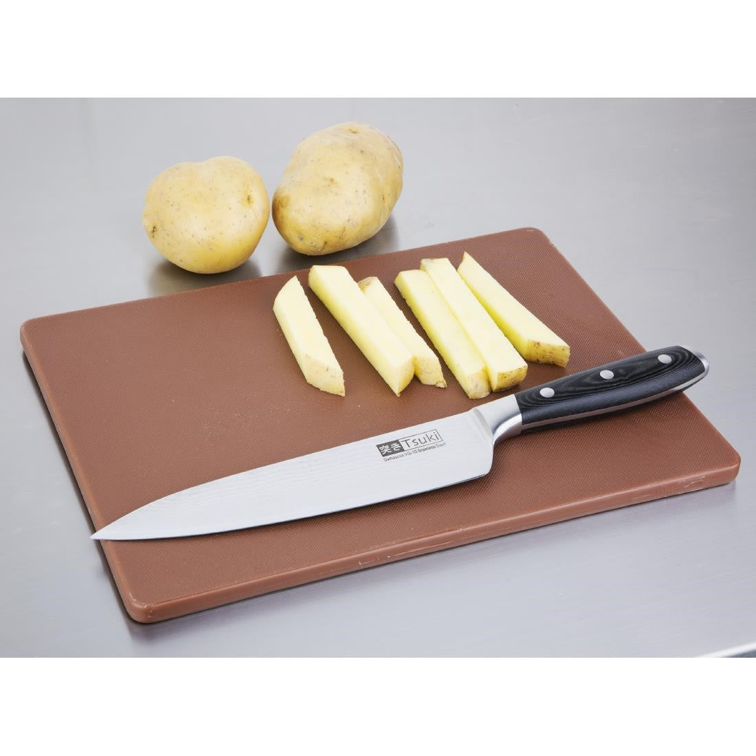 Hygiplas Low Density Brown Chopping Board Small GH792