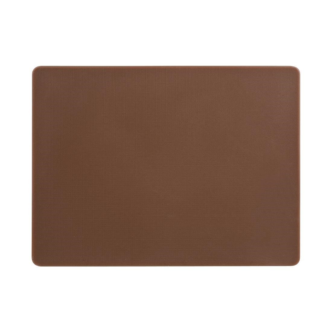 Hygiplas Low Density Brown Chopping Board Small GH792