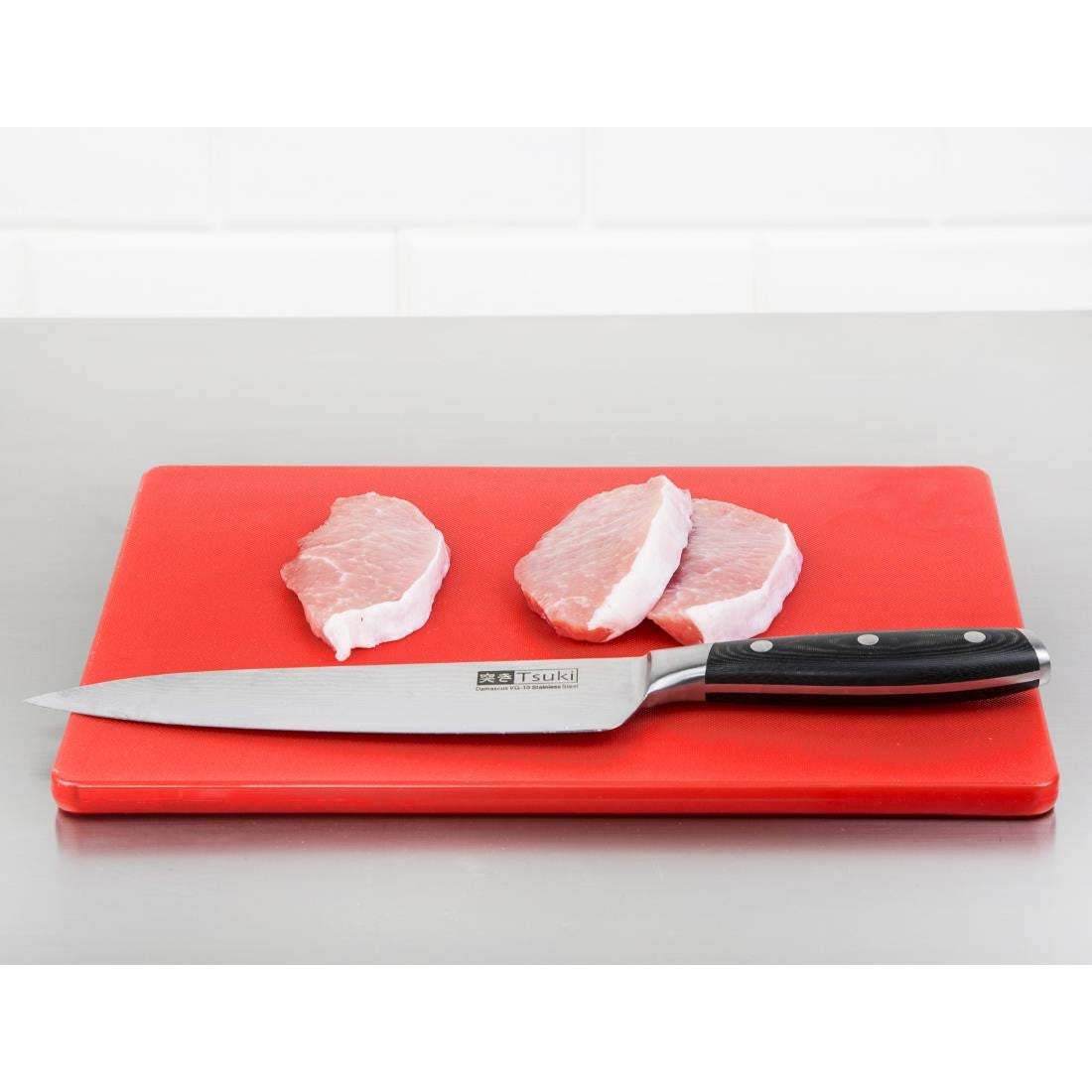 Hygiplas Low Density Red Chopping Board Small GH794