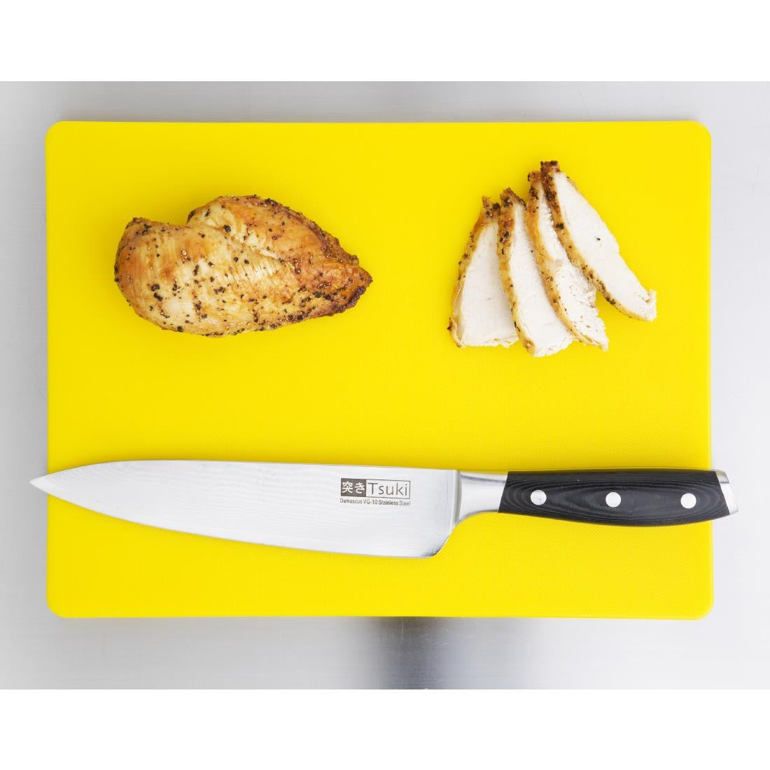 Hygiplas Low Density Yellow Chopping Board Small GH796