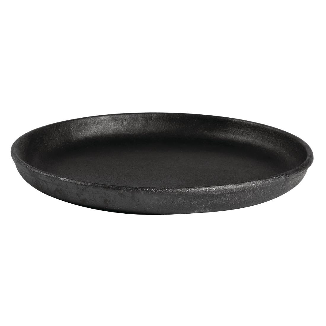 Olympia Round Cast Iron Sizzle Platter GJ556