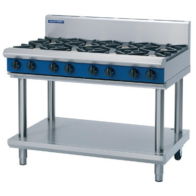 Blue Seal Evolution Cooktop 8 Open Burners Natural Gas on Stand1200mm G518D-LS/N GK191-N