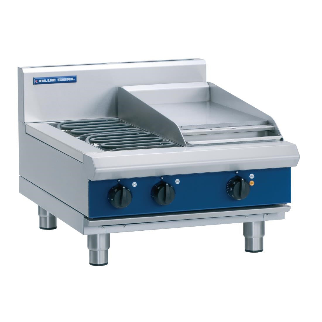 Blue Seal Evolution Cooktop 2 Element/ Griddle Electric 600mm E514C-B GK215