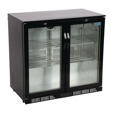 Polar G-Series Back Bar Cooler with Hinged Doors 198Ltr GL012