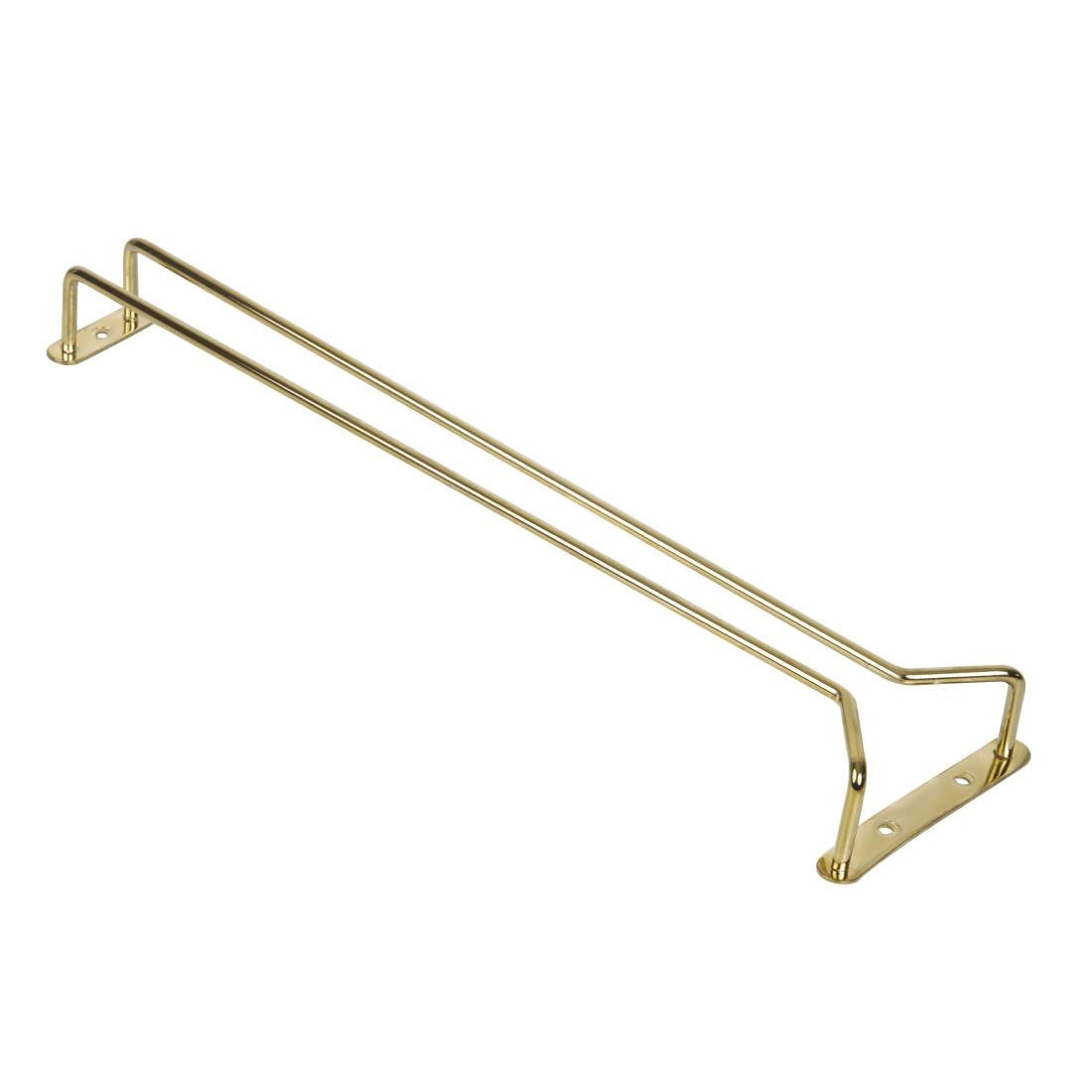 Beaumont Brass Wine Glass Rack 410mm GM204