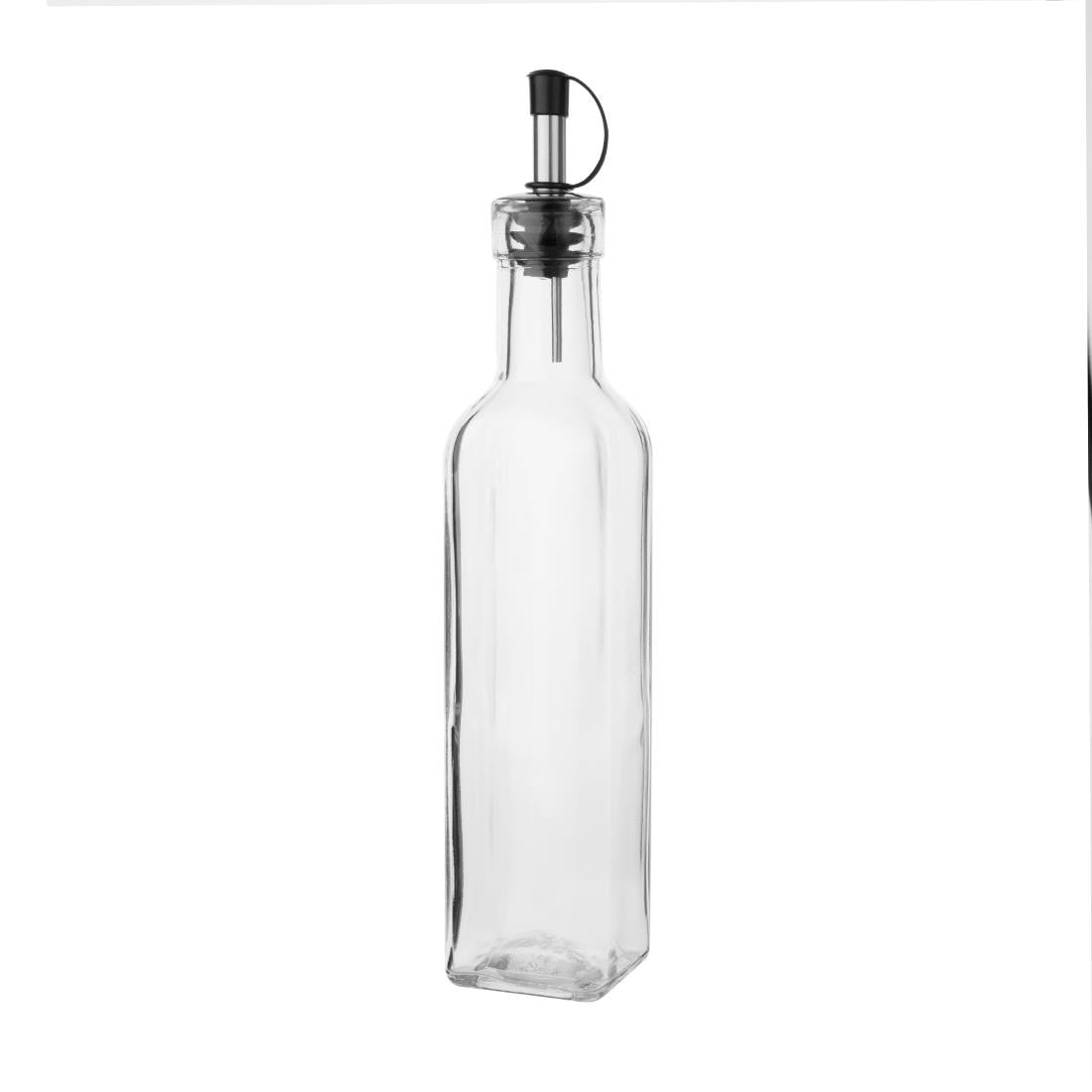 Side view of Olympia Olive Oil and Vinegar Bottle 250ml.