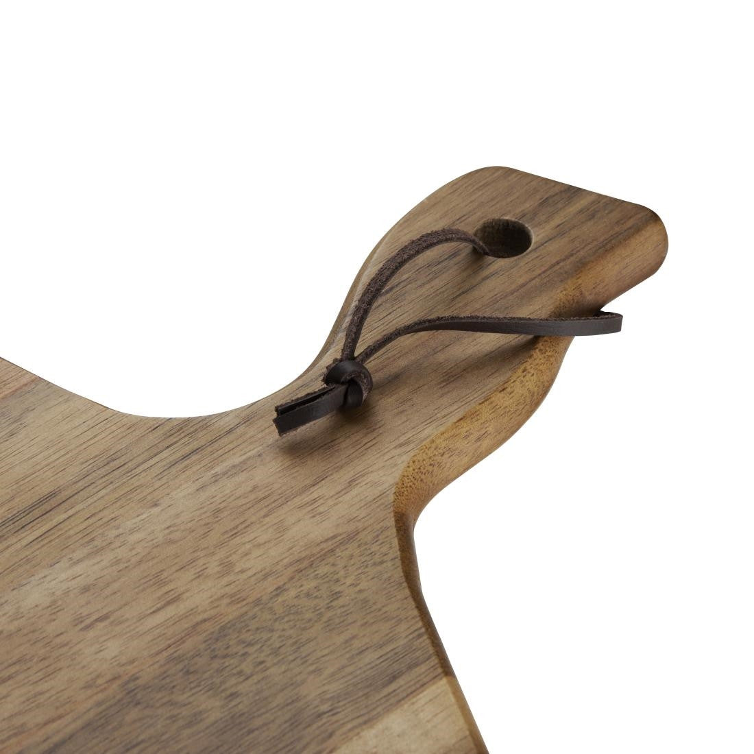 Olympia Acacia Wood Wavy Handled Wooden Board Large 355mm GM264