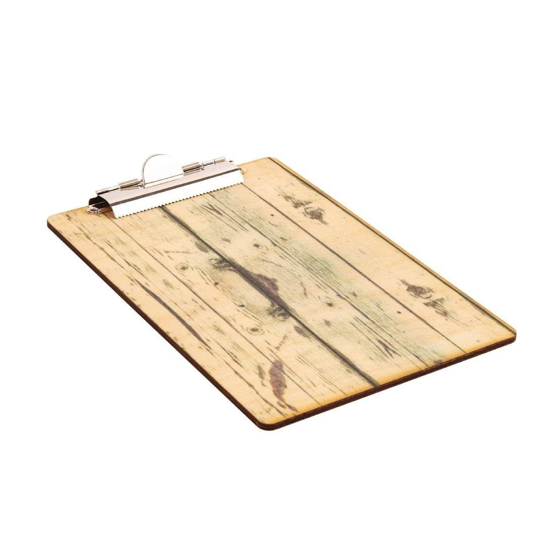 Wood Effect Menu Clipboard A5 GM301