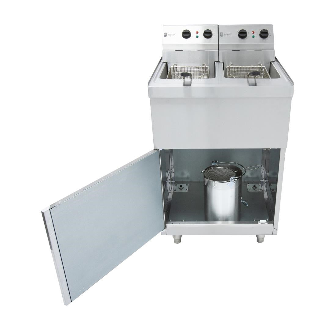 Parry Twin Tank Twin Basket Free Standing Electric Fryer NPDPF6 GM704