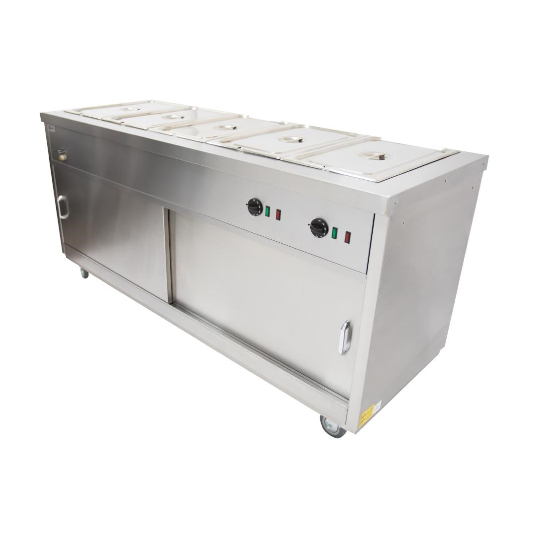 Parry Bain Marie Topped Mobile Hot Cupboard HOT18BM GM794