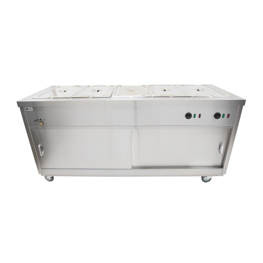Parry Bain Marie Topped Mobile Hot Cupboard HOT18BM GM794